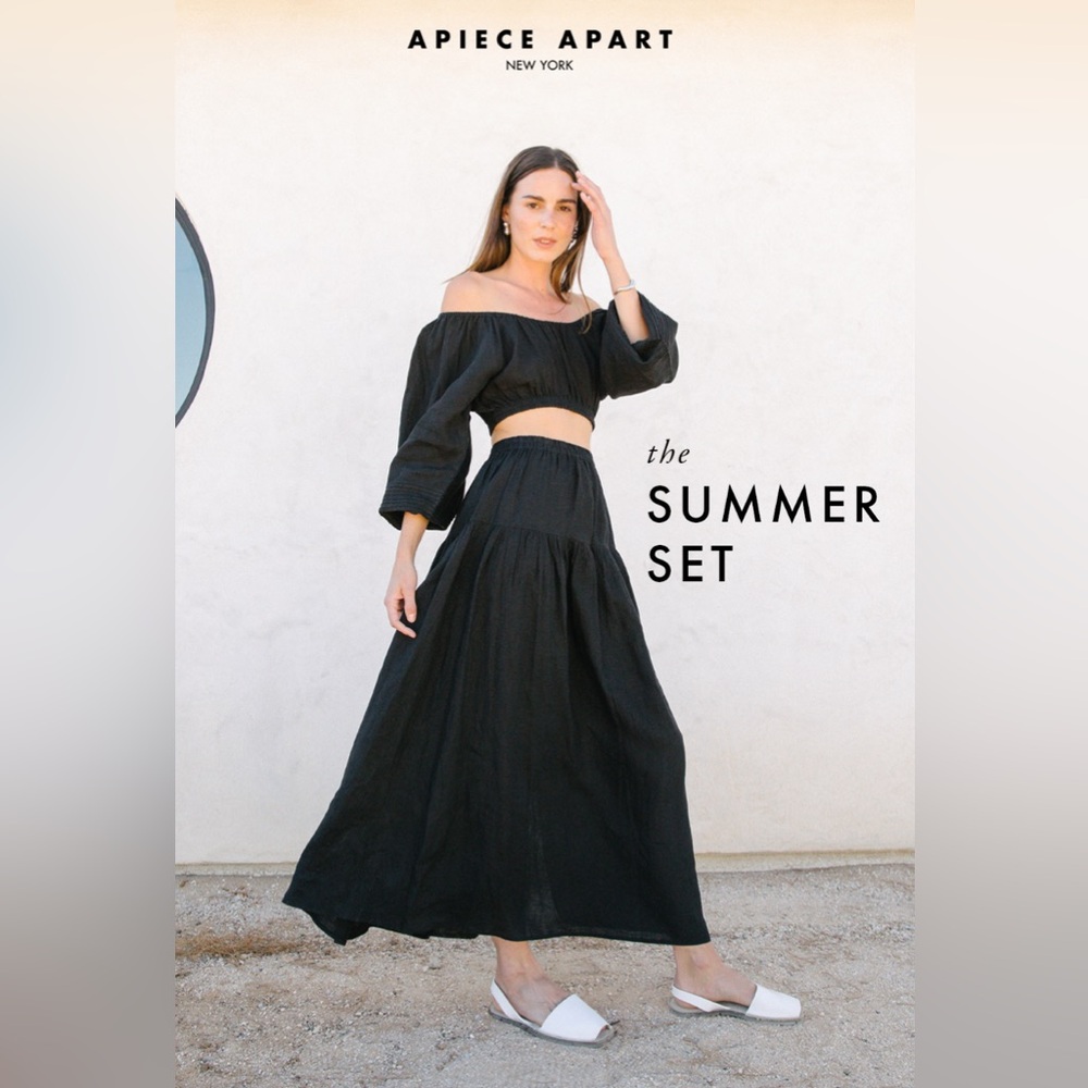 Apiece Apart Maestra Crop - M / Black